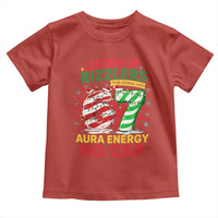 Funny Christmas 67 Meme Toddler T Shirt Listen Up Rizzlers This Sigma Has 67 Aura Energy No Cap - Wonder Print Shop