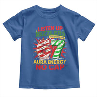 Funny Christmas 67 Meme Toddler T Shirt Listen Up Rizzlers This Sigma Has 67 Aura Energy No Cap - Wonder Print Shop