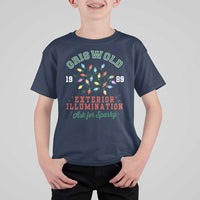 Funny Christmas Griswold Exterior Illumination T Shirt For Kid Ask For Sparky Xmas Movie - Wonder Print Shop