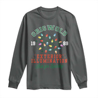 Funny Christmas Griswold Exterior Illumination Long Sleeve Shirt Ask For Sparky Xmas Movie - Wonder Print Shop
