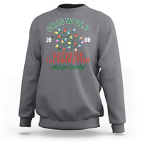 Funny Christmas Griswold Exterior Illumination Sweatshirt Ask For Sparky Xmas Movie - Wonder Print Shop