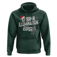Funny Christmas Exterior Illumination Expert Hoodie Xmas Lights Decorator - Wonder Print Shop