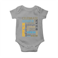 Happy New Year 2025 Baby Onesie New Year's Eve Activities