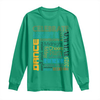 Happy New Year 2025 Long Sleeve Shirt New Year's Eve Activities