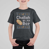 Funny Hanukkah T Shirt For Kid Challah At Ya Boy Jewish Holiday - Wonder Print Shop