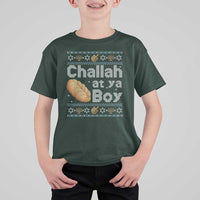 Funny Hanukkah T Shirt For Kid Challah At Ya Boy Jewish Holiday - Wonder Print Shop