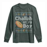 Funny Hanukkah Long Sleeve Shirt Challah At Ya Boy Jewish Holiday