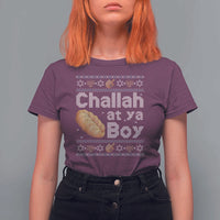 Funny Hanukkah T Shirt For Women Challah At Ya Boy Jewish Holiday - Wonder Print Shop
