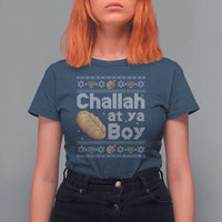 Funny Hanukkah T Shirt For Women Challah At Ya Boy Jewish Holiday - Wonder Print Shop