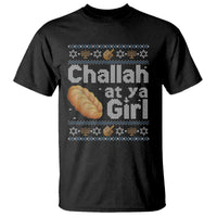 Funny Hanukkah T Shirt Challah At Ya Girl Jewish Holiday - Wonder Print Shop