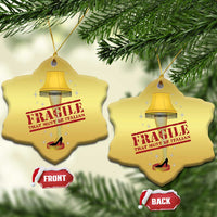 Funny Fragile That Must Be Italian Xmas Movie Christmas Ornament - Wonder Print Shop
