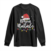 Funny Buon Natale Long Sleeve Shirt Italian Christmas Italy Pride Santa Hat