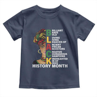 Black History Month Brilliant Brave Bold Toddler T Shirt African American Pride