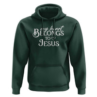 My Heart Belongs To Jesus Hoodie Christian Religious God Valentine's Day
