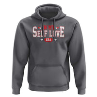 Funny Anti Valentine's Day Hoodie In My Self Love Era Singles Awareness Day