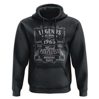 Funny Birthday Legends Were Born In 1965 Hoodie Vintage BDay Father's Day