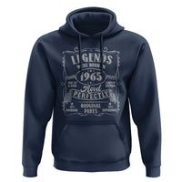 Funny Birthday Legends Were Born In 1965 Hoodie Vintage BDay Father's Day