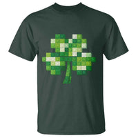 Funny St Patricks Day Shamrock Building Blocks Bricks T Shirt