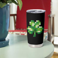 Funny St Patricks Day Shamrock Building Blocks Bricks Tumbler Cup