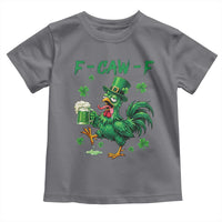 Funny F Caw F Chicken St Patricks Day Toddler T Shirt Irish Beer Drinking Shamrock Print