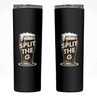 Funny Irish Beer Slit The G Skinny Tumbler Stout Beer Drinking Lover