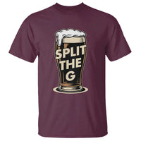 Funny Irish Beer Slit The G T Shirt Stout Beer Drinking Lover