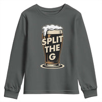 Funny Irish Beer Slit The G Youth Sweatshirt Stout Beer Drinking Lover