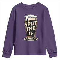 Funny Irish Beer Slit The G Youth Sweatshirt Stout Beer Drinking Lover