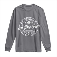 Everybody In The Pub Gettin Tipsy Long Sleeve Shirt Funny St Patricks Day Beer Drinking