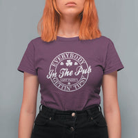 Everybody In The Pub Gettin Tipsy T Shirt For Women Funny St Patricks Day Beer Drinking