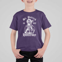 Saint Patrick Is My Homeboy T Shirt For Kid Funny St Patricks Day
