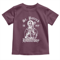 Saint Patrick Is My Homeboy Toddler T Shirt Funny St Patricks Day
