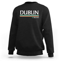 Dublin Ireland Sweatshirt Ireland Flag Souvenirs St Patricks Day Shamrock