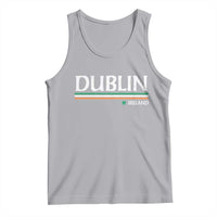 Dublin Ireland Tank Top Ireland Flag Souvenirs St Patricks Day Shamrock