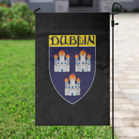 Dublin Ireland Garden Flag The Coat of Arms of Dublin Three Burning Castles