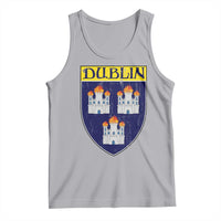 Dublin Ireland Tank Top The Coat of Arms of Dublin Three Burning Castles