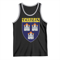 Dublin Ireland Tank Top The Coat of Arms of Dublin Three Burning Castles