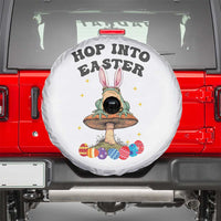 Funny Hop Into Easter Spare Tire Cover Easter Day Frog Bunny Egg