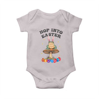 Funny Hop Into Easter Baby Onesie Easter Day Frog Bunny Egg