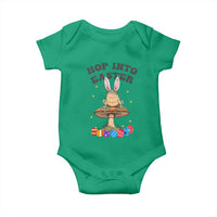 Funny Hop Into Easter Baby Onesie Easter Day Frog Bunny Egg
