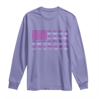 Military Child Month Military Transport American Flag Long Sleeve Shirt