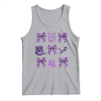 Military Kid Month Camo Coquette Bow Tank Top