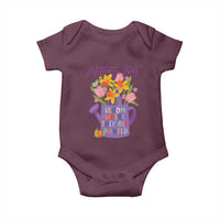 Military Kids Bloom Where They Are Planted Baby Onesie Military Child Month Flower