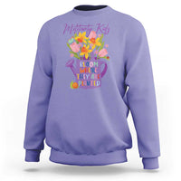 Military Kids Bloom Where They Are Planted Sweatshirt Military Child Month Flower