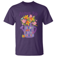 Military Kids Bloom Where They Are Planted T Shirt Military Child Month Flower