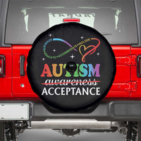 Autism Awareness Acceptance Spare Tire Cover Advocate Educate Accommodate Include Infinity Symbol