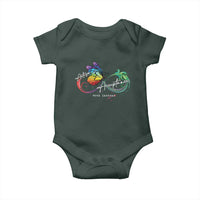 Autism Awareness Acceptance Red Instead Baby Onesie Infinity Symbol Rainbow Butterfly Feather