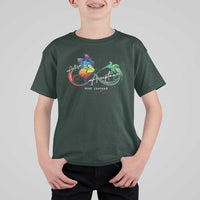 Autism Awareness Acceptance Red Instead T Shirt For Kid Infinity Symbol Rainbow Butterfly Feather