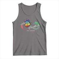 Autism Awareness Acceptance Red Instead Tank Top Infinity Symbol Rainbow Butterfly Feather