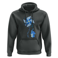 Child Abuse Prevention Awareness Hoodie Pinwheel Elephant